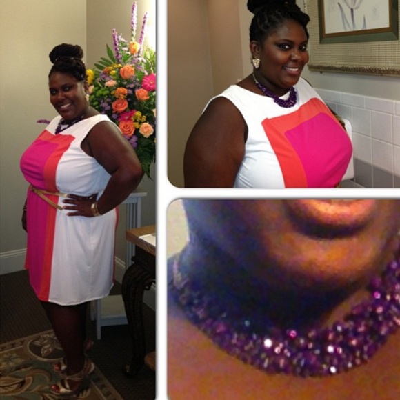 Color Block Dress - Picture 5 of 5